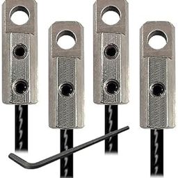Gym Machine Wire Connector Lock Set with Safety Screw & L Key (Standard, 2)-image-38