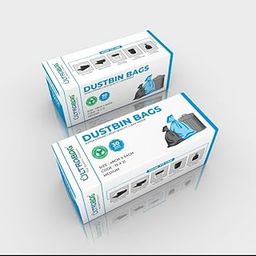 Dustbin Bags, 19x21 cm, 30 Pieces per Roll, Pack of 3 Rolls, Medium Size-image-6