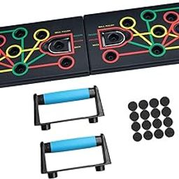 CALANDIS™ Push Board Abdominal Muscle Training Board For Full Body Workout Home Gym Without Ropes | Push Up Stands | Strength Training | Fitness Running & Yoga-image-94