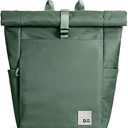 PET Miles Roll Top Backpack for Office & Daily Use| 100% Recycled | Stylish Travel Bag | Fits any Laptop Upto 14 Inch | Multifunctional Adjustable Straps & G-Hook closure-image-54