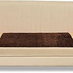Yellow Weaves Polyester Feather Touch 3 Seater Sofa Slip Cover - Brown & Beige (22 X 68 Inches)-image-43