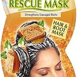 7th Heaven Manuka Honey Hair Mask and Root Rescue Mask with Pulped Coconut Oil and Cold Pressed Abyssian Oil to Strengthen Damaged Roots - Ideal for Dry Hair | Pack of 2-image-10