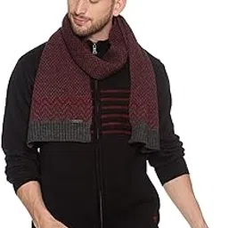 513 Men Acrylic Woolen Ethnic Design Casual Warm Winter Wear Muffler Scarf Stole,MEN429_P-picture-19