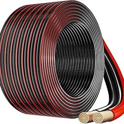 FEDUS 16 Gauge/AWG Speaker Wire Oxygen-Free Copper 2 Conductors Audio Speaker Cable for Car Speakers Stereos, Subwoofer, Home Theater Speakers, HiFi Surround Sound (5 METER, RED+BLACK)-23
