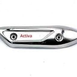 NITYANSH ENTERPRRIES Silencer and Engine Guard for Activa 3G, 4G, 5G 6G Bike, Front-19