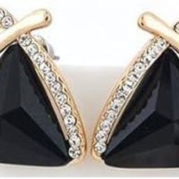 18k Gold Plated Latest Crystal Earrings For Women and Girls-52