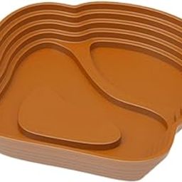 Enakshi® Reptile Feeding Water Bowl Reptile Bathing Pool for Frogs Gecko Pet Supplies Brown Small|Pet Supplies | Reptile Supplies-picture-20