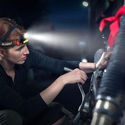 OCTOPUSPRIME Headlamp USB Rechargeable, Waterproof Headlight Flashlight with Zoomable Wide Beam LED Head Lamp for Outdoor Camping Hiking Fishing-17