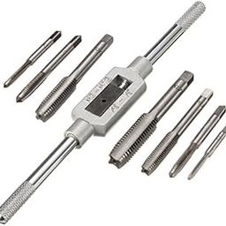 Generic M3-M12 Tap Handle Reamer Wrench Set Die Metric Hss Thread Repair Tool, Fixed Square-29