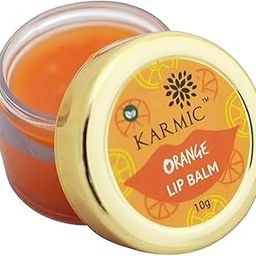 KARMIC Orange Lip Balm for Dry, Damaged and Chapped Lips | 24 Hrs moisturizing Enriched with Shea Butter for Soft & Bright Lips Balm for Women & Men -10g (Pack of 2)-image-37