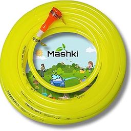 Mashki 1/2 Inch (12.5 MM) Premium Water Hose Pipe For Car Wash, Gardening, Home Use Etc (5 Meter (15 Feet))-image-97