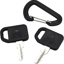 AM131841 Ignition Keys 131841 AM101600 Compatible with John Deere Gator CS CX HPX 4X2 4X4 6X4 300 400 X400 X500 GX GT LX Series 130 160 165 240 245 260 Lawn Mower Tractor Replace AM102439 TCA24616 (2)-image-15