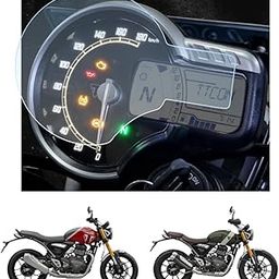 D'FENDER Pro P.P.F. Protector Compatible For Triumph Speed 400/Scrambler 400X Motorcycle Speedometer Display Screen Console Guard with 18 Months Warranty*-1