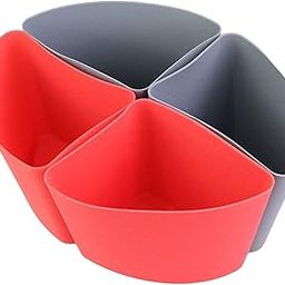 Moxic 4Pcs Slow Cooker Divider Slow Cooker Accessories Slow Cooker Silicone Insert-picture-21