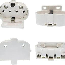 ZOREZA 36pcs 2G11 4-Pin H Lamp Fluorescent Light Holder 2G11 Horizontal Screw-Down Light Socket Base PL CFL LED Light Socket Lamp Holder 500V 2A (2G11 (2)-12