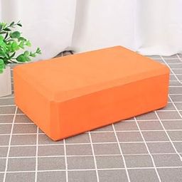 Kuber Industries High-Density Yoga Block|Lightweight & Portable Yoga Brick|Improve Strength & Flexibility (Orange)-picture-16