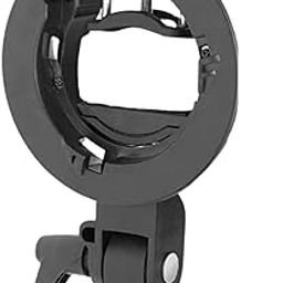 PICPRO S2 Bracket | Bowens Mount, Tilt Control, | for Speedlite Flash, Barn Door Kit , Softbox, Reflector, Beauty Box | Camera Photography & Videography-image-12
