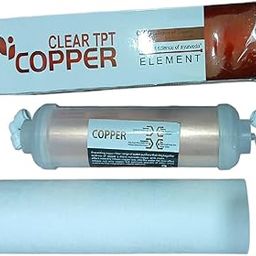 Copper Water Filter Cartridge and Pre-Filter for RO Systems, Sediment and Copper Filter Combo-image-2