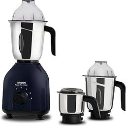 Philips HL7713/01,1000 W PowerPro Motor Mixer Grinder, 3 Jars (Azure Blue), Edged blade made of superior SS304 material, Quick cool ventilation for longer motor life-picture-26