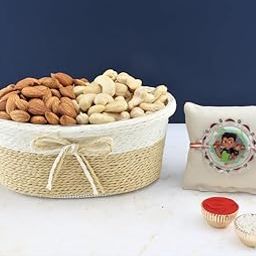 SFU E Com Dry Fruit Hamper For Rakshabandhan Gift | Dry Fruit And Rakhi For Brother | Dry Fruit Basket Hamper | 231-image-80