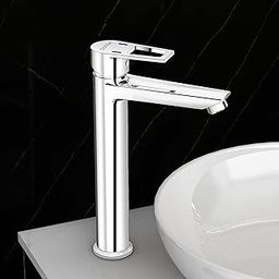 Plantex Single Lever Basin Mixer Tap/Pure Brass Pillar Tap for Wash Basin/Hot and Cold Water Tap for Basin/Long Body Water Tap - Pack of 1 (Chrome, 3227)-image-41
