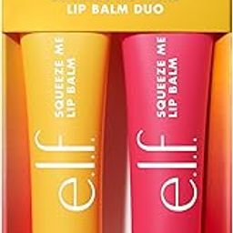 e.l.f. Cosmetics Squeeze Me More Lip Balm Duo, (2 count), Clear-34