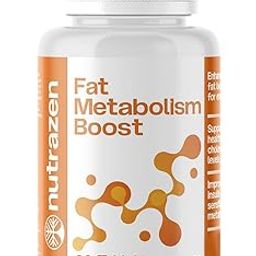 Nutrazen Fat Metabolism Boost - 20 Plant Based Ingredients | Resveratrol, NMN, Berberine, Silymarin, EGCG, EPA, DHA, Taurine, Cayenne Pepper, Banaba, Garlic, Bitter Melon, Bergamot Juice Extracts-28