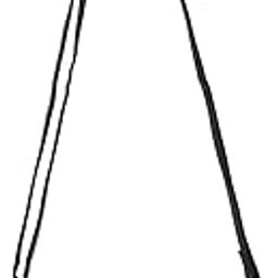 Geometric Pattern Shoulder Bag with Fringe Detailing, Black and White-1