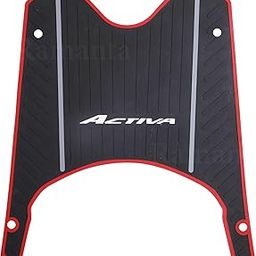 Ramanta Activa 110 Foot Mat Anti-Slip Foot Mat for Scooter Floor Mats Washable Floor Mat for Activa Compatible with Scooter Activa 110 CC (Multi-Colored, 1 PC, PVC, Rubber with Fittings)-image-91