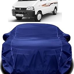 PROZAS Maruti Suzuki Eeco Car Cover Waterproof/Eeco Car Cover/Eeco Cover Waterproof Sun Proof with Triple Stitched Fully Elastic Ultra Surface Body Protection (Navy Look)-image-25