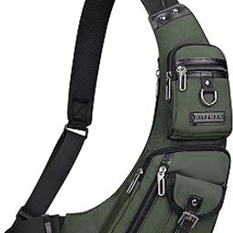 Sling Bag for Men Crossbody Bags Travel Slim Chest Bag One Strap Lightweight Casual Daypack-image-68