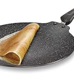 Prestige Omega Deluxe Granite 30cm Non-Stick Dosa Tawa|Scratch and Abrasion Resistant |Gas & Induction Compatible|2 Years Warranty-12