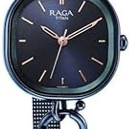 Raga Delight Blue Dial Analog Metal Strap Watch for Women-NS2693QM01/NT2693QM01-image-72