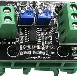 Voltage To Current Module Isolation Transmitter Signal Converter Module 0-10V To 4-20mA-10