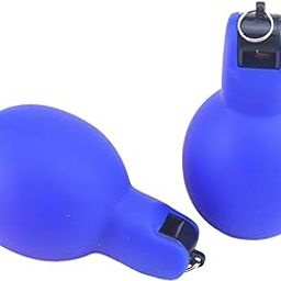 THE STYLE SUTRA® 2 Pieces Hand Squeeze Whistles Manual Loud for Training Referees Home School Blue | Sporting Goods | Outdoor Sports | Camping & Hiking | Emergency Gear | Safety Whistles-image-43