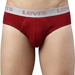 Men's Cotton Style #066 Active Regular Fit Solid Brief-image-25