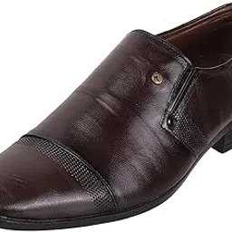metro Men Leather Moccasin/Formal Shoes-picture-48