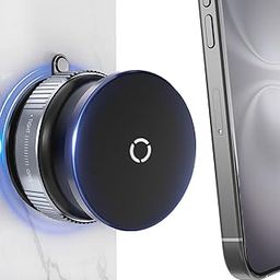 Snivy Vacuum Magnetic Phone Holder Stand, Suction Cup Phone Mount, Foldable and Retractable Vacuum Suction Phone Holder, 360° Adjustable Magsafe Car Mount-15