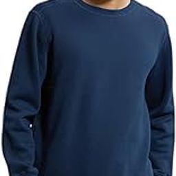 US92 Men's Super Combed Cotton Rich Fleece Fabric Sweatshirt with Stay Warm Treatment_Navy_M-image-97