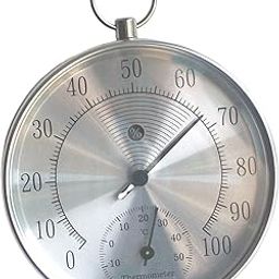 CALANDIS™ Indoor Outdoor Thermometer Hygrometer Terrarium Temperature Humidity Gauge | Weather Stations | Garden Dacor | Yard Garden & Outdoor Living-image-42