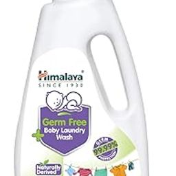 Himalaya Germ Free Baby Laundry Detergent Liquid 1 L (Bottle) | Plant Based Cleansers & Biodegradable Ingredients | Dermatologically Tested-picture-27