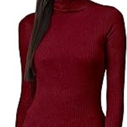 Women's Woollen Warm Full Sleeves High Neck/Inner/Skivvy for Winters Pack of 1 - Free Size-image-41