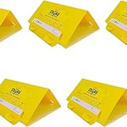 Chipku-Delta Trap Sticky Glue Trap for Insect in Garden & Farm, White Flies, Thrips, Small Insects on Plants(Pack of 5)-image-29