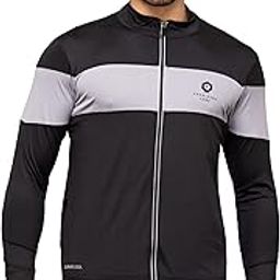 Lycra Dri-Fit Men's Full Sleeve Front Zip Sports Biker/Gym Jacket with Side Pockets-picture-13