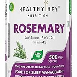 HealthyHey Nutrition Natural Rosemary Leaf Extract 60 vegetable capsules-image-21