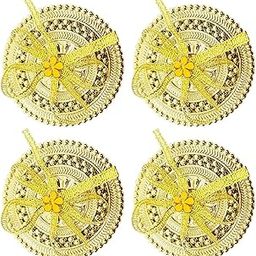 Kabello Designer Empty Small Box For Nuts/Chocolate/Ornaments/Decoration Standard Box Festival Return Gift (Golden) (4)-image-40