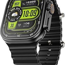 Boult Newly Launched Crown Pro Smart Watch 2.01'' AMOLED, BT Calling, Working Crown, Zinc Alloy Frame, AI Voice Assistant, SpO2 Monitoring, 120+ Sports Mode (Black)-23