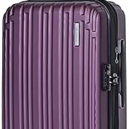 Wheeled Suitcase Makrolon Polycarbonate Lightweight Expandable Zipper and Robust Travel Case 4 Quiet 360° Wheels TSA Lock Glamorous and Modern KG82, Purple, Carry-On 20-Inch, Hand Luggage-image-33