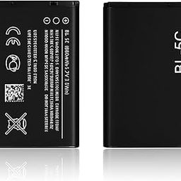 BL-5C 3.7V 1200mAh Rechargeable Li-ion Battery | | Compatible with Nokia 1100, 1200, 1600, 6300, N70 & More| Long-Lasting Backup with IC Protection-image-9