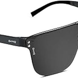 OKNO | Polarized Unilens Over-Sized Alloy Premium Branded Stylish Sunglasses For Men & Women | 100% UV Protection Shades | Cricket Sports Cycling Driving | Punisher-15